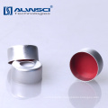 Lab supplier 11mm aluminum crimp cap for hplc vials